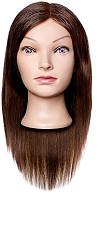 Efalock EMILIA Cheveux Naturels marron 35cm