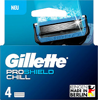  Gillette Lot de 4&nbsp;lames ProShield Chill 