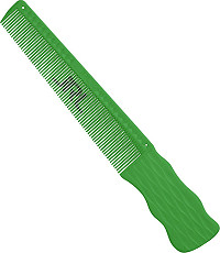 JRL Peigne de coiffure Barber 6,5" Vert
