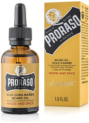 Proraso Huile à barbe Wood and Spice 30 ml