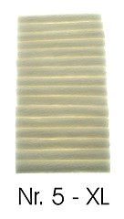  Wimpernwelle Rouleaux des cils Taille XL 