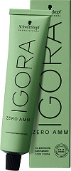  Schwarzkopf Igora Zero AMM 4-99 Châtain Moyen Violet Extra 60 ml 