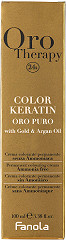  Fanola Oro Puro Therapy Color Keratin 7.0 Blond 100ml 