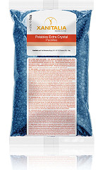  XanitaliaPro Film Wax Pelables Extra Crystal Brasilian System Ocean blue aux sels min&eacute;raux 800&nbsp;g 
