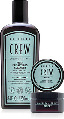 American Crew Fiber Duo Care Set 250 ml