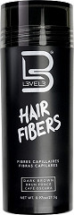 L3VEL3 Fibres capillaires Brun Foncé 27,5 g