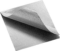  XanitaliaPro Feuille pour mèches en aluminium argenté 