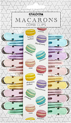  Efalock Macarons Combi-Clip Pastel 