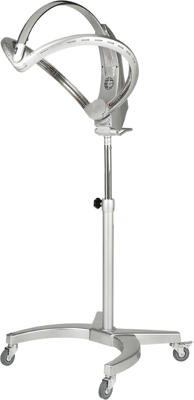  Ultron Climafly  Casque de Coiffure Infrarouge avec Pied Argent brillant 