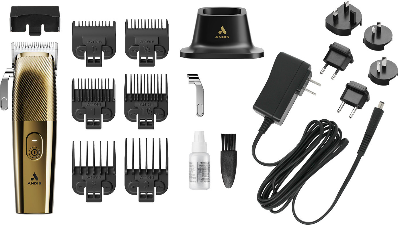  Andis Envy II Premium Clipper Gold 