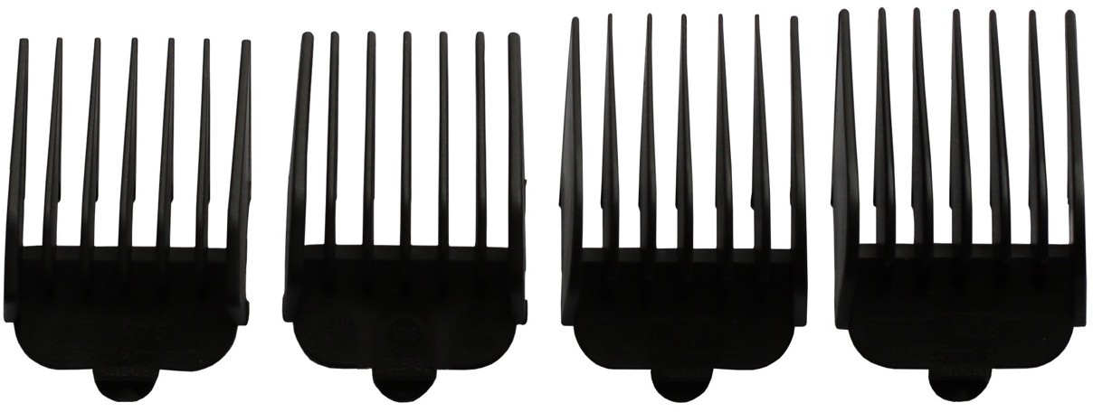  Efalock Set de 4 peignes pour tondeuses 