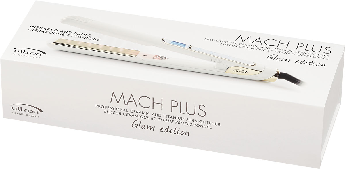  Ultron Mach Plus Glam Edition blanc/or 