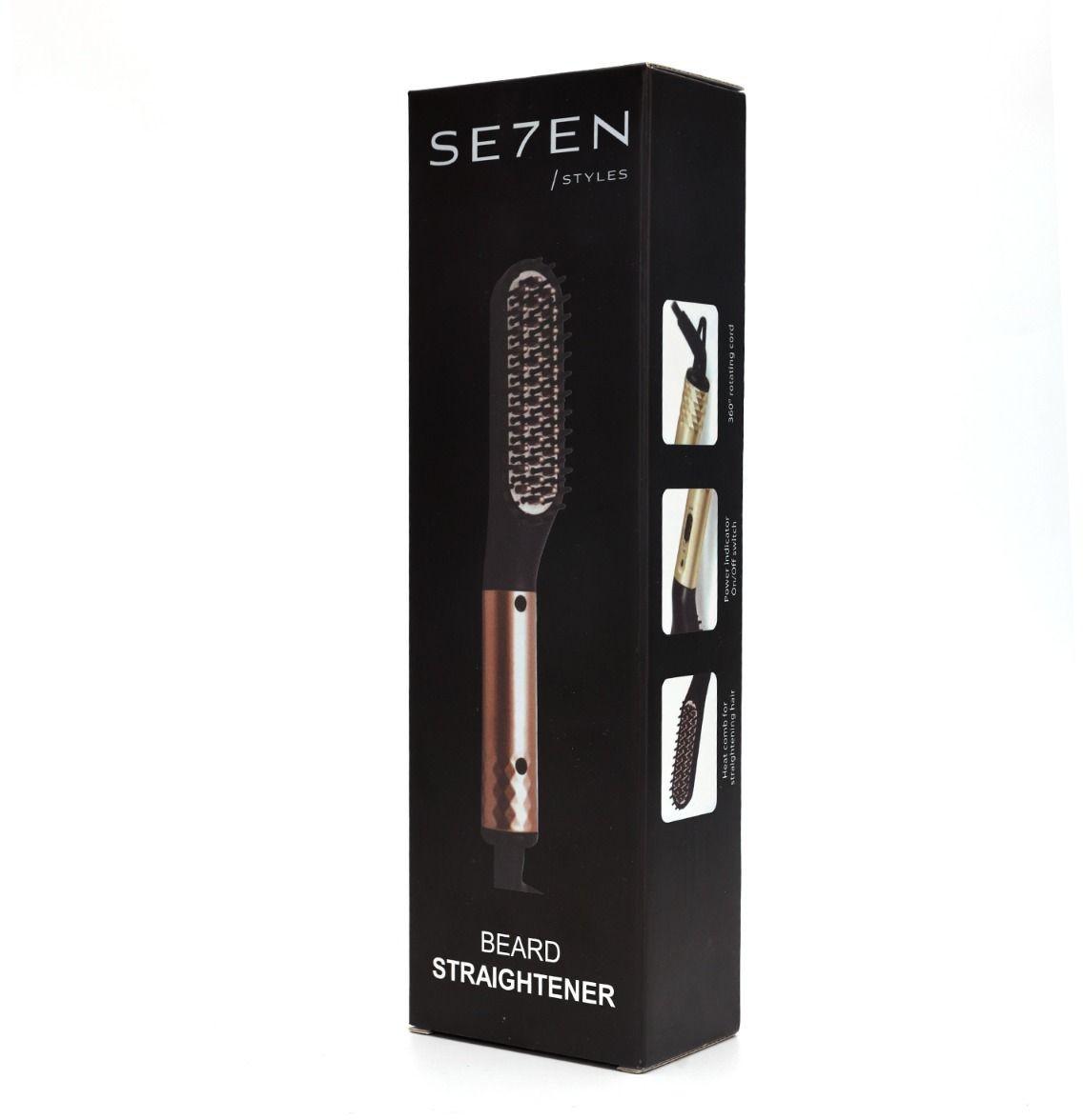  Se7en Styles Lisseur &agrave; barbe 25 watts 