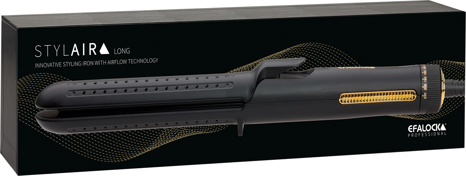  Efalock Stylair Long Noir-Dor&eacute; 