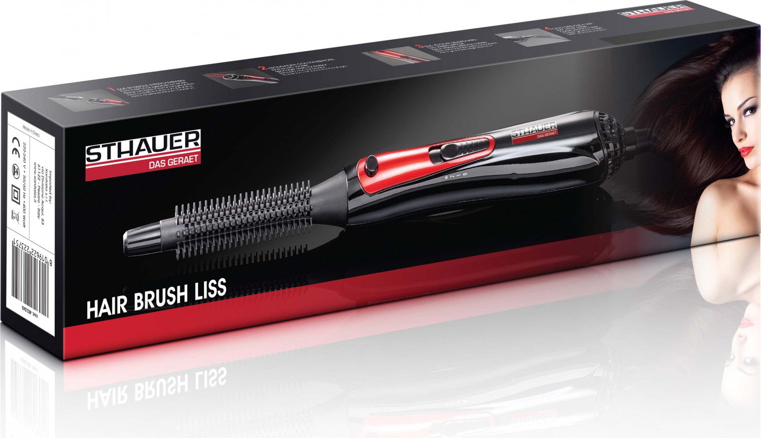  XanitaliaPro Sthauer HairBrush Liss 