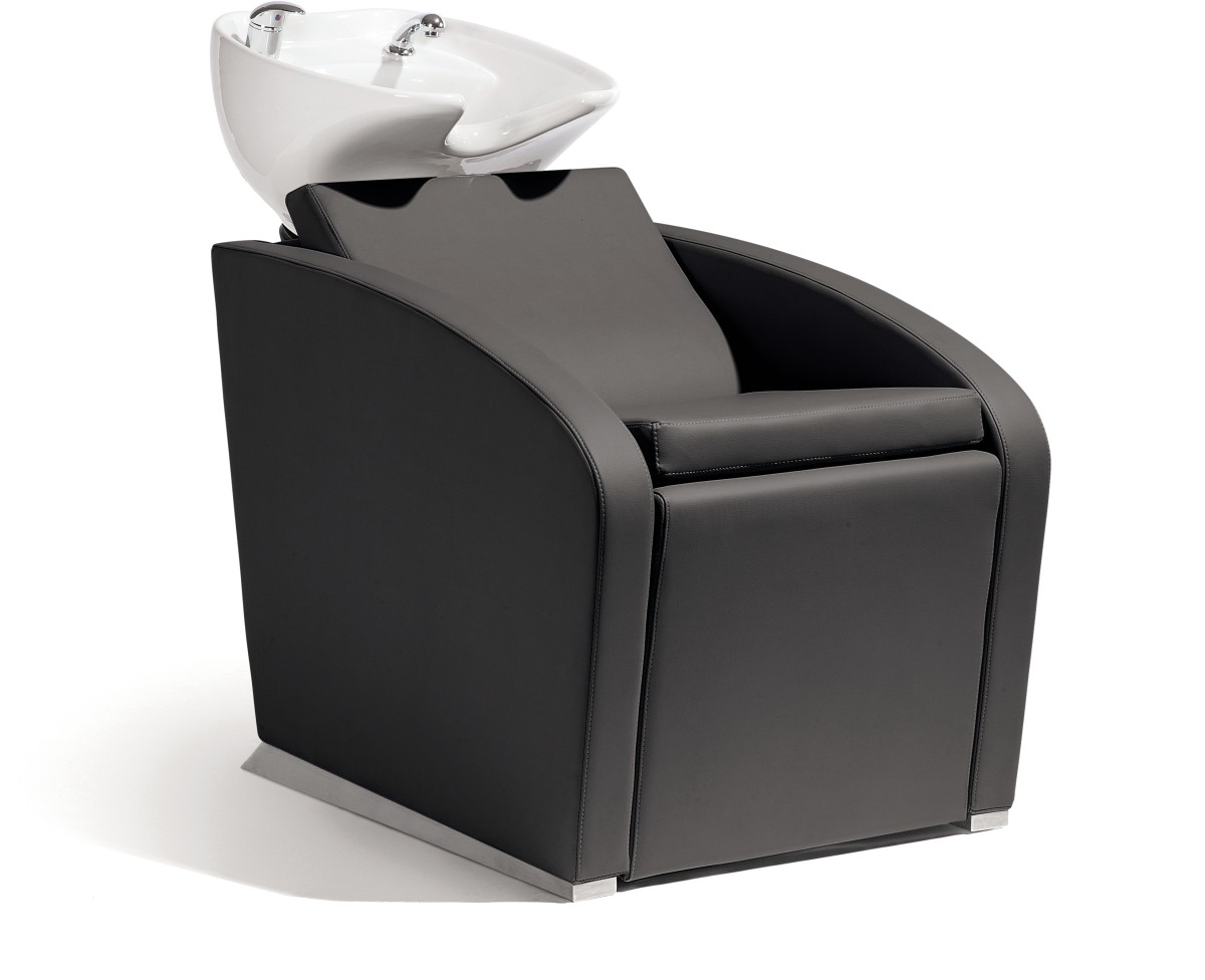  Sibel Elegantia - Bac &agrave; Shampooing Complet / Fauteuil Noir 
