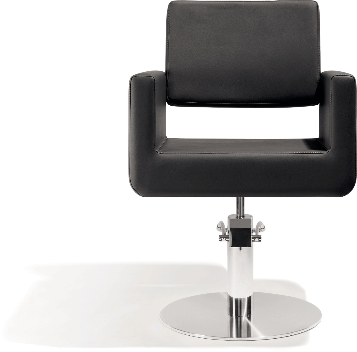  Sibel Felicitas Fauteuil de Coiffure Noir / Base Pied Rond 