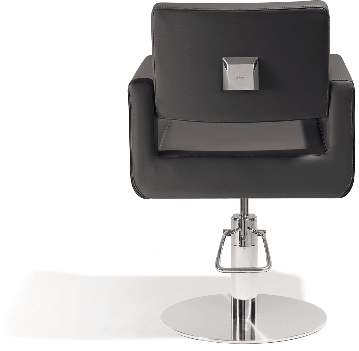 Sibel Felicitas Fauteuil de Coiffure Noir / Base Pied Rond 