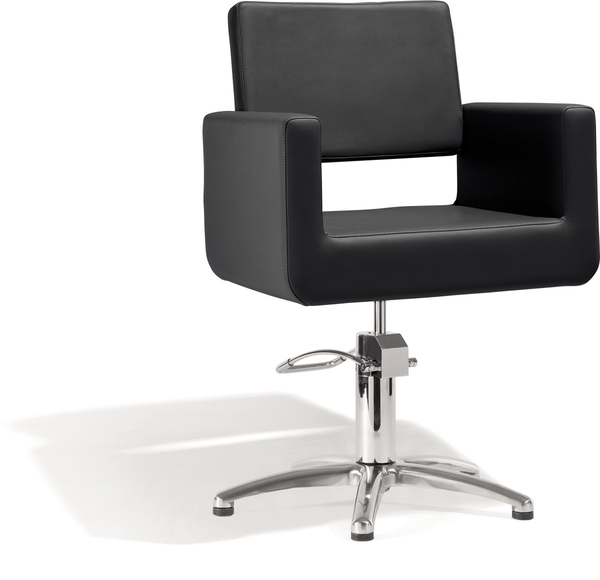  Sibel Felicitas Fauteuil de Coiffure Noir / Base Pied Etoile 