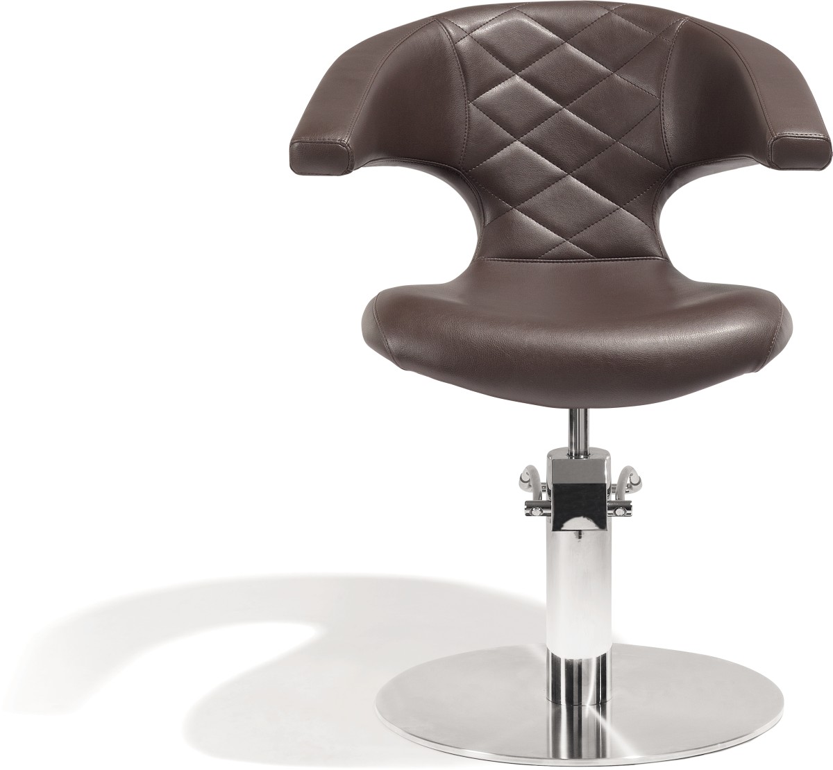  Sibel Sensualis Fauteuil de Coiffure Brun / Base Pied Rond 