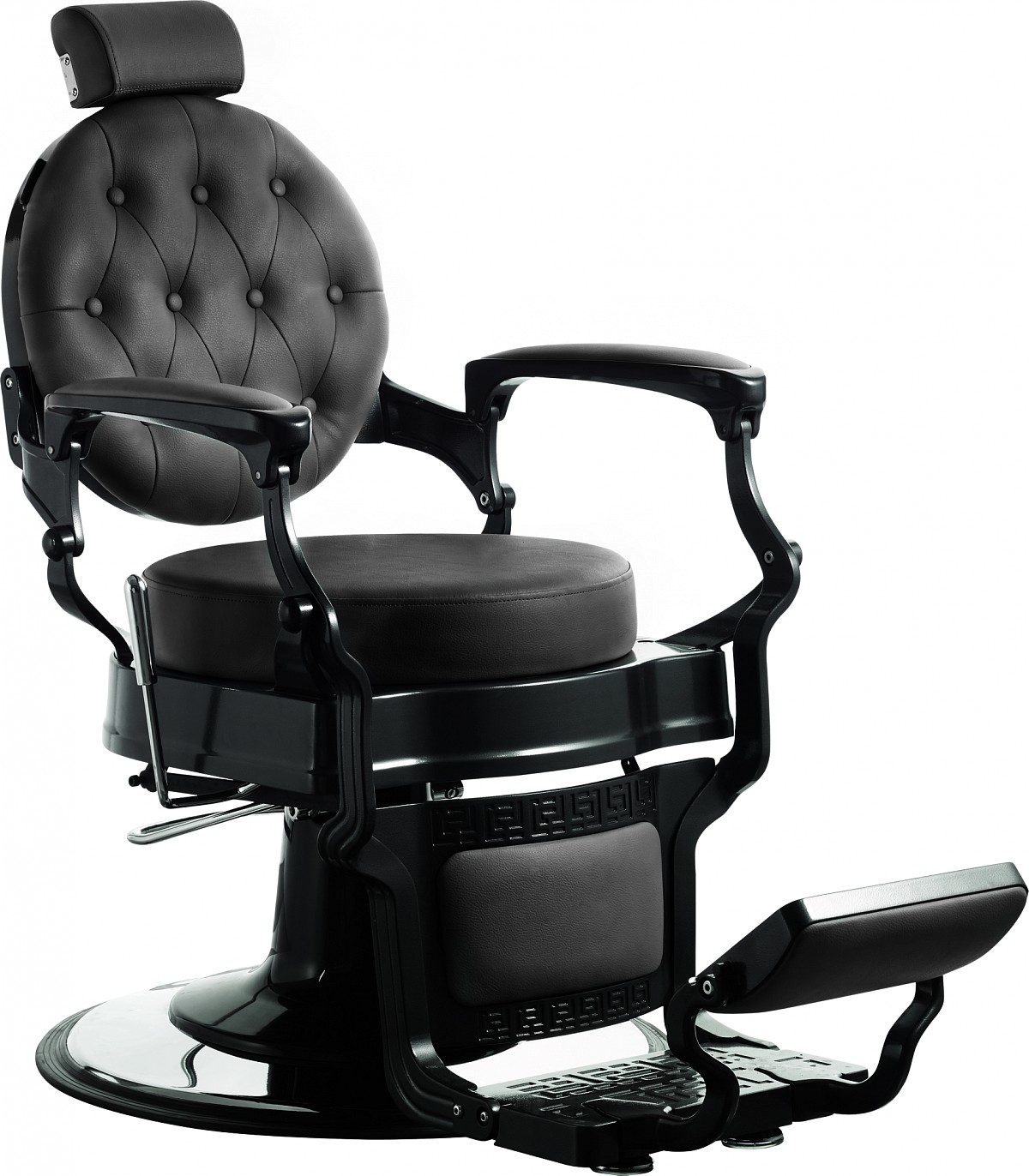  Hairway Fauteuil barbier "Romeo", noir 