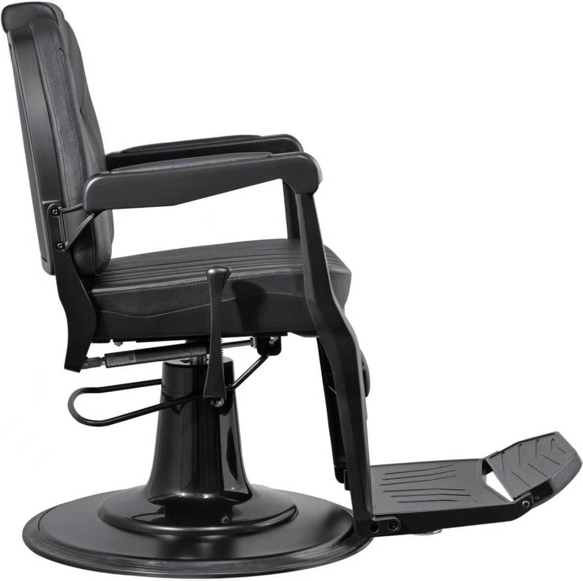  Hairway Fauteuil de Barbier Nero Noir 