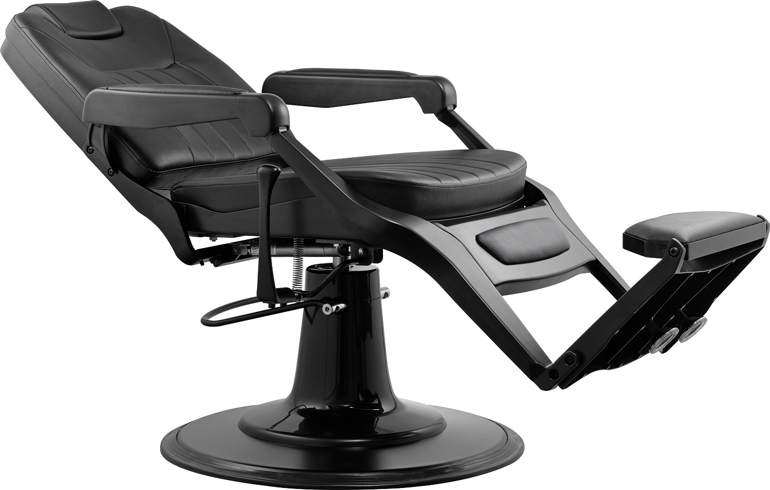  Hairway Fauteuil de Barbier Nero Noir 