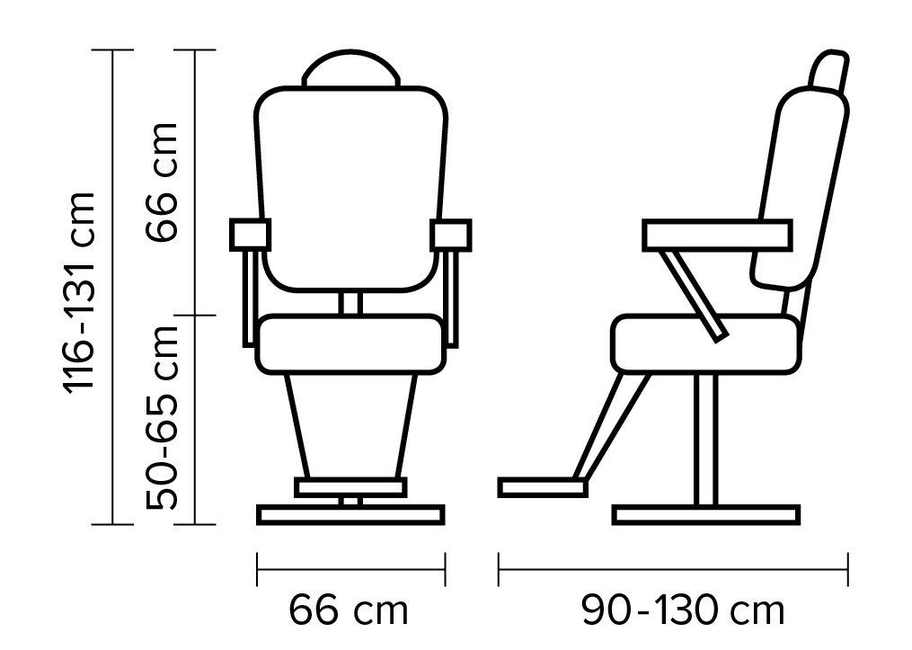  Hairway Fauteuil Barbier "Lord" 