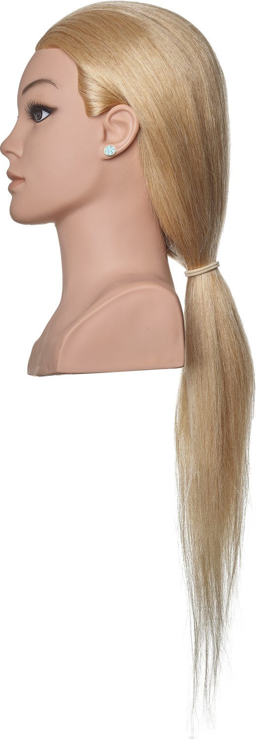  Efalock CLARA Cheveux humains blonds dor&eacute;s 60cm 