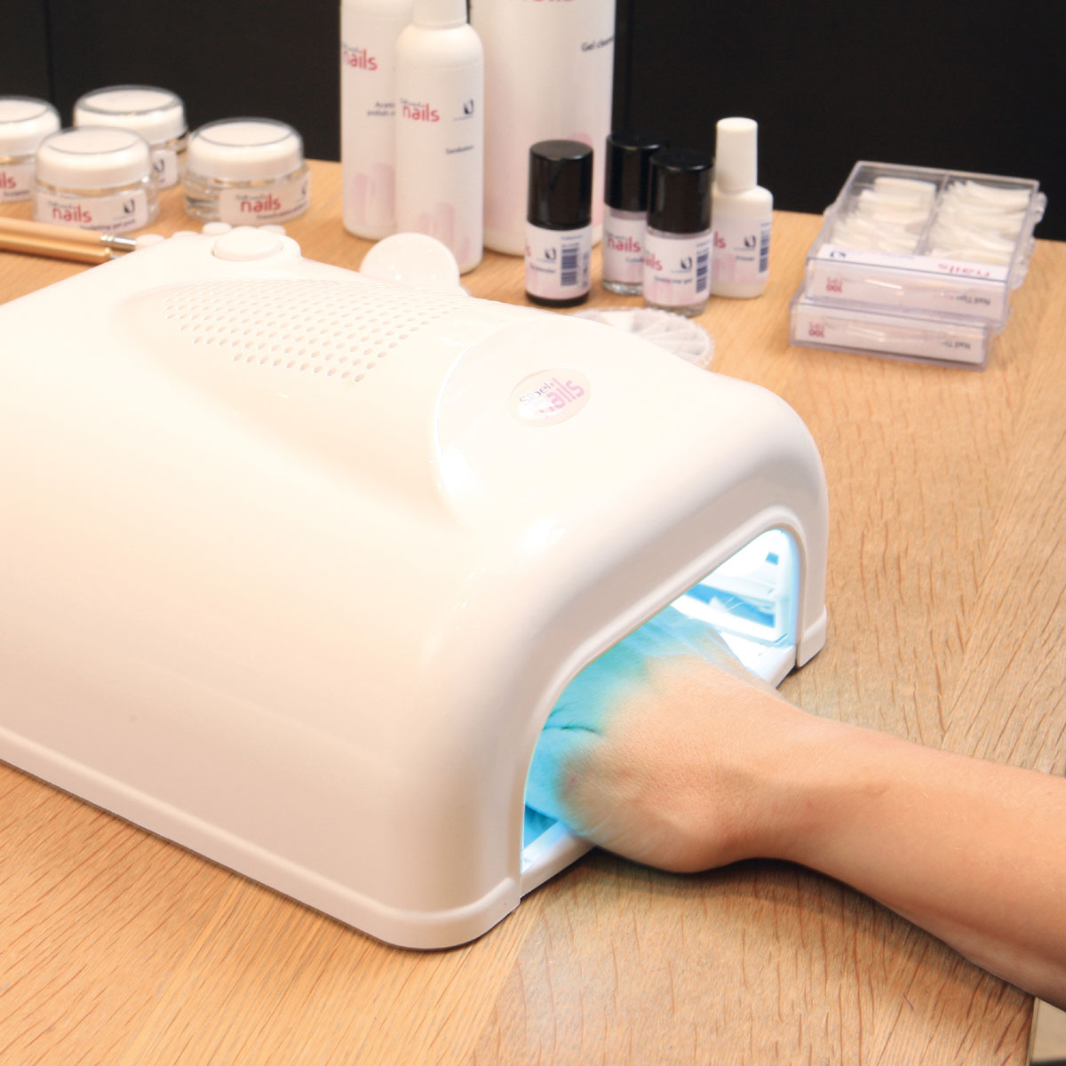  Sibel Lampe UV s&egrave;che-ongles Rapide 4X9 watt 
