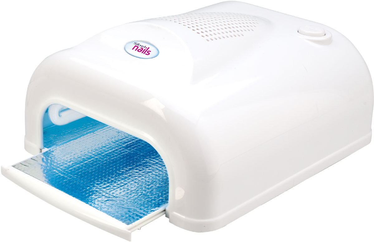  Sibel Lampe UV sèche-ongles Rapide avec Ventilateur 4X9 watt 
