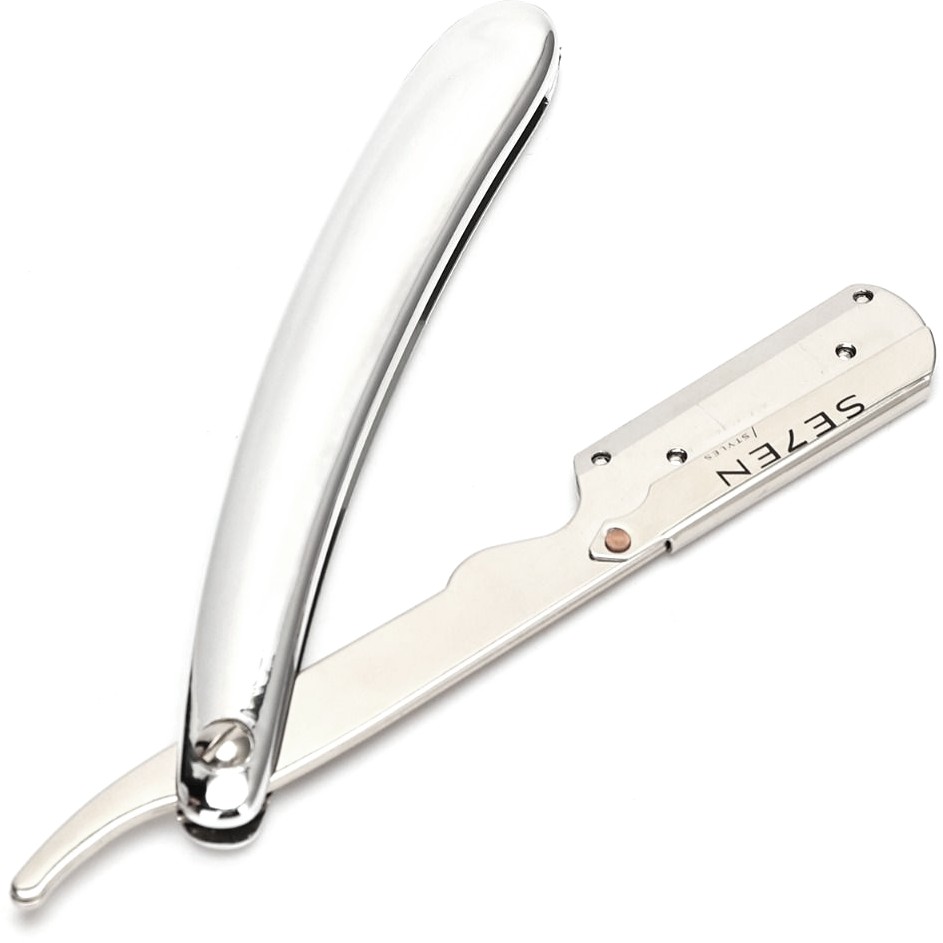  Se7en Styles Rasoir Silver Barber 
