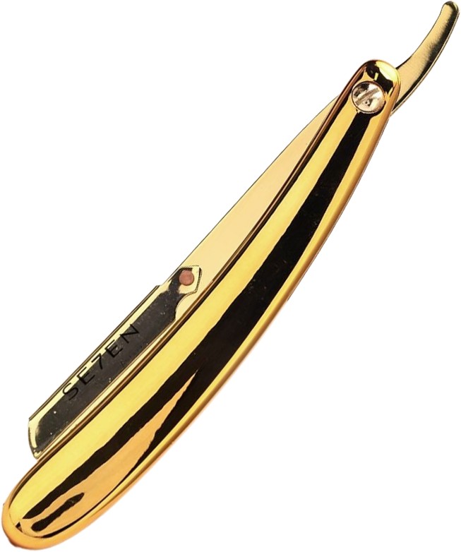  Se7en Styles Gold Barber Razor 