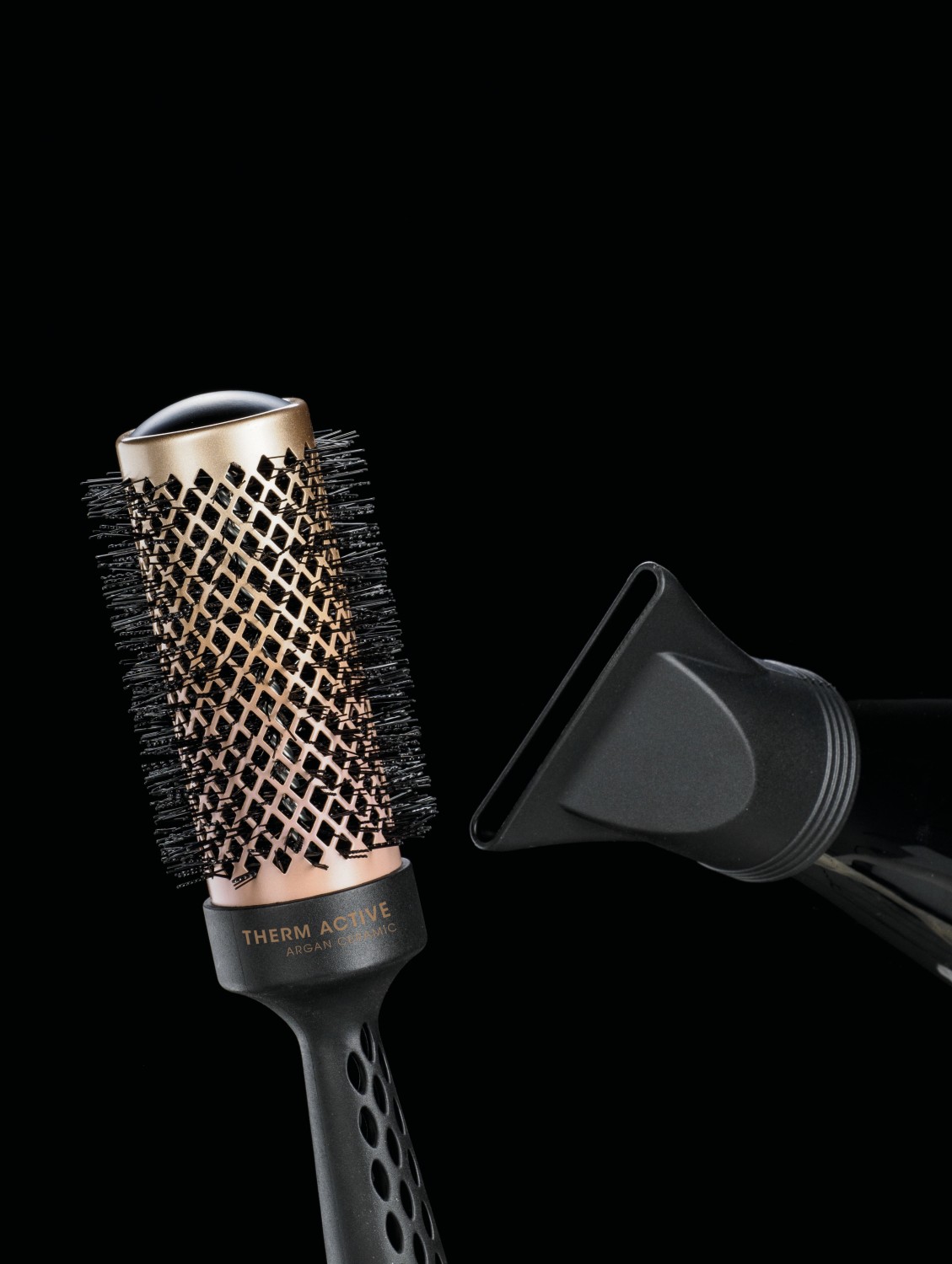  XanitaliaPro Thermactive Carbon Argan Magic Brosse Thermique 