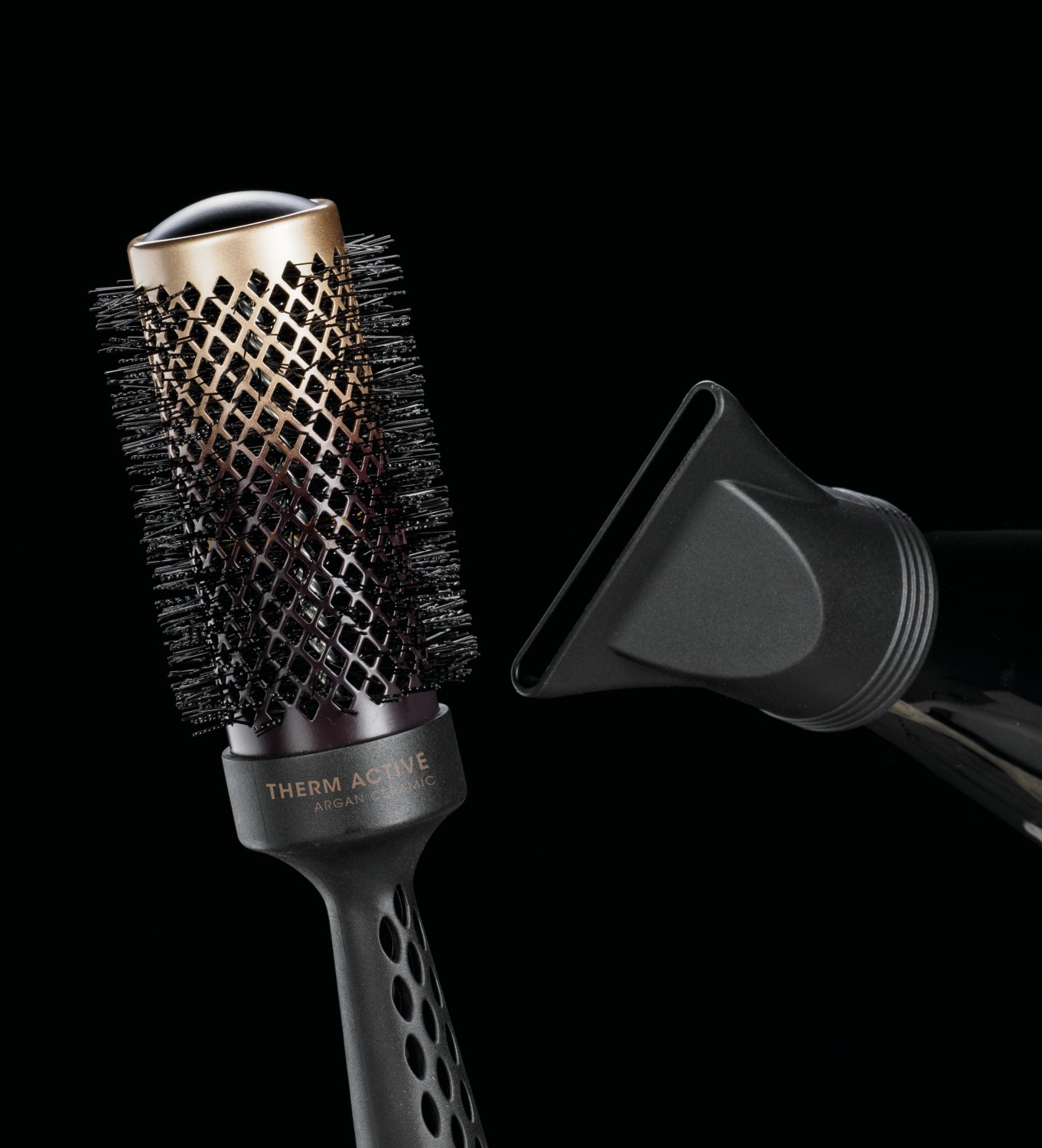  XanitaliaPro Thermactive Carbon Argan Magic Brosse Thermique 