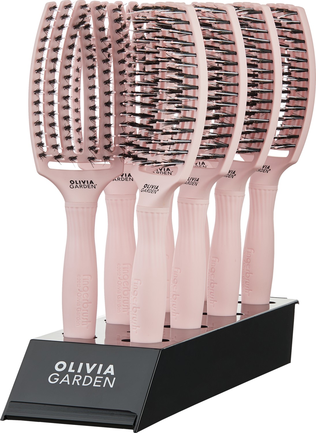  Olivia Garden Fingerbrush Combo Medium Set Rose 