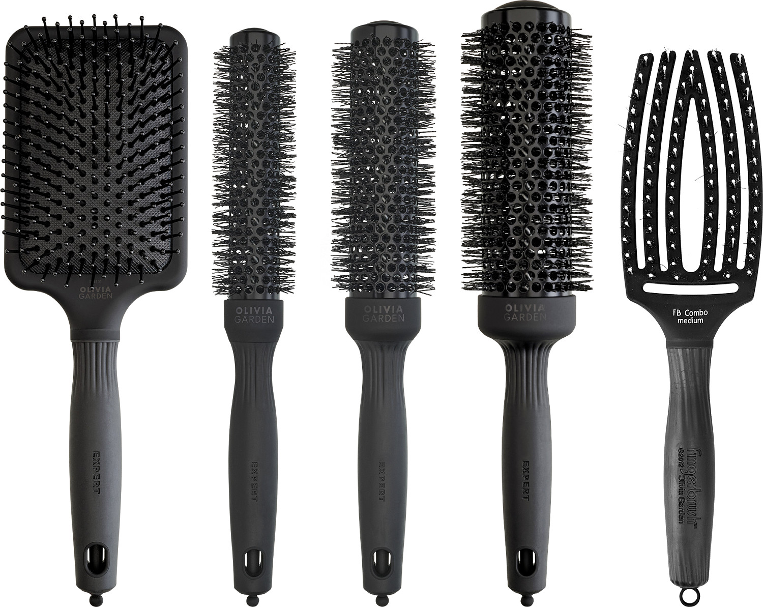  Olivia Garden Black Label Set de brosses 