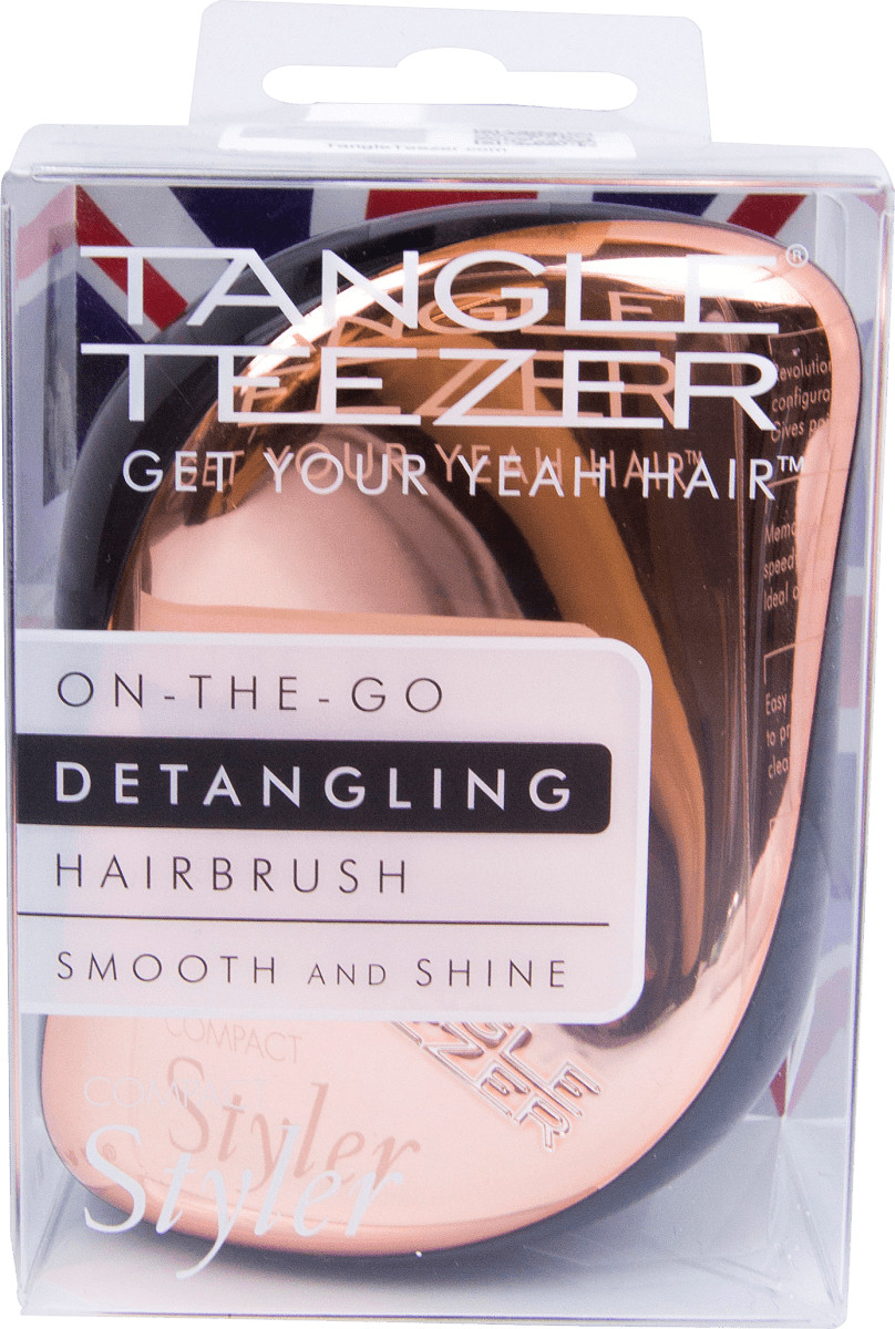  Tangle Teezer Compact Styler Black Rose Gold 