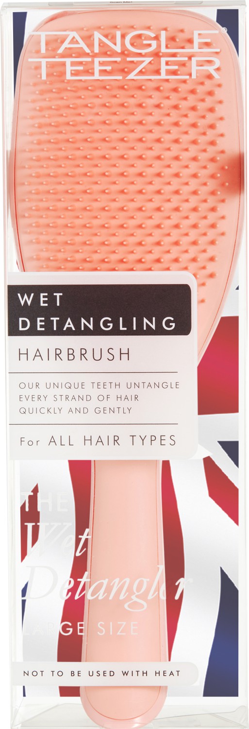  Tangle Teezer The Wet Detangler Peach Glow Large Size 