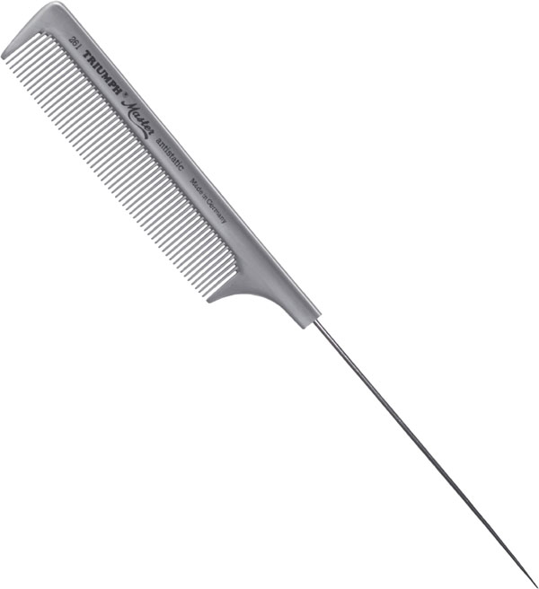  Triumph Master Peigne &agrave; queue aiguille 8,5", Argent m&eacute;tallique, Nr. 95/261 