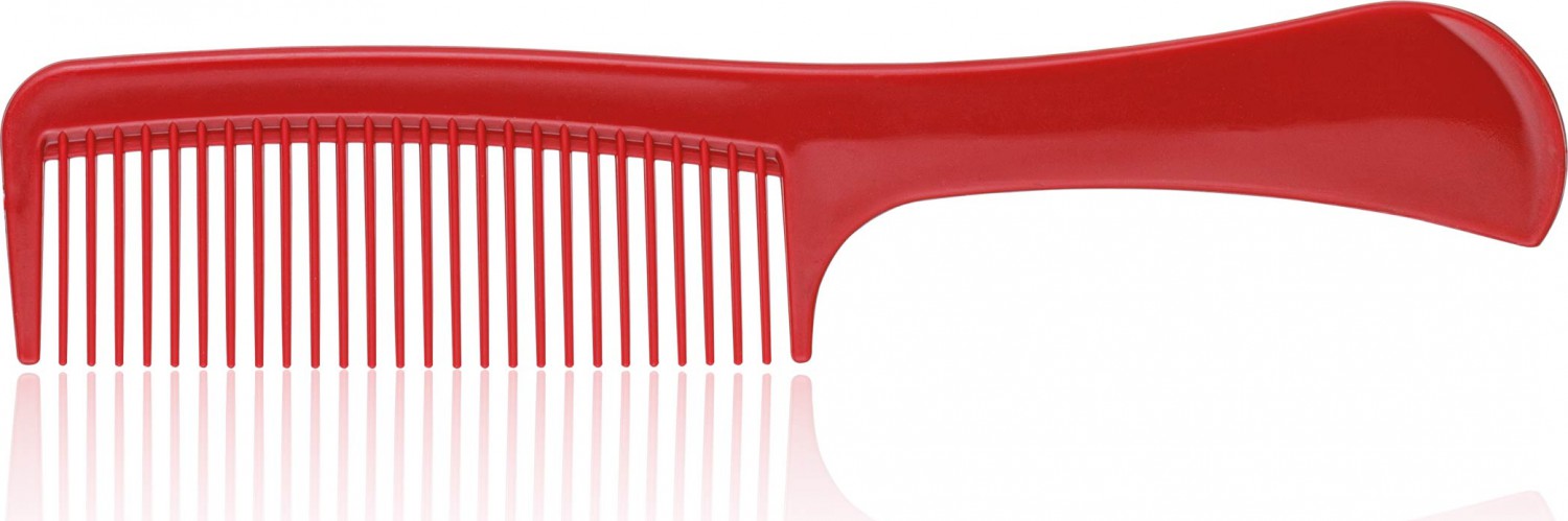 XanitaliaPro Set de Peignes &agrave; Barbe et Cheveux Rouge 