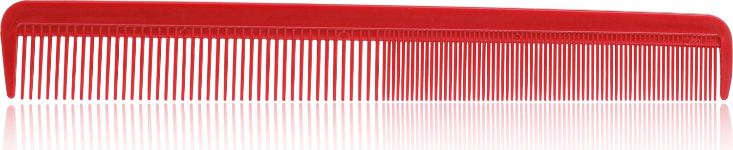  XanitaliaPro Set de Peignes &agrave; Barbe et Cheveux Rouge 