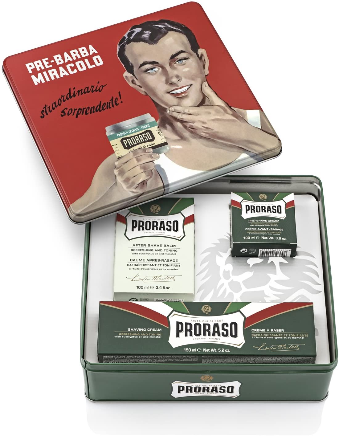  Proraso Vintage Selection Gino - Rafra&icirc;chissant 