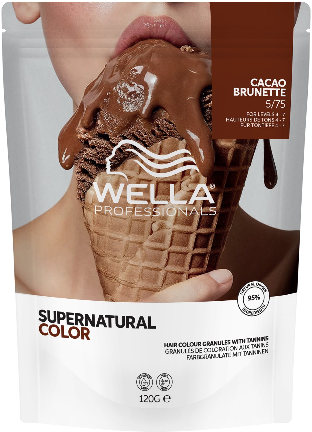  Wella Supernatural 5/75 Cacao Brunette 