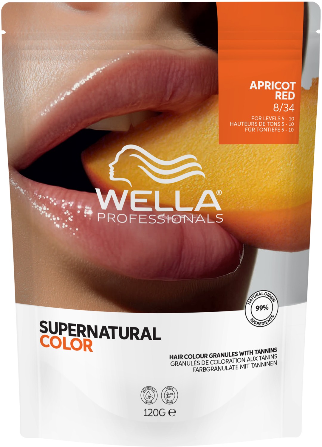  Wella Supernatural 8/34 Apricot Red 
