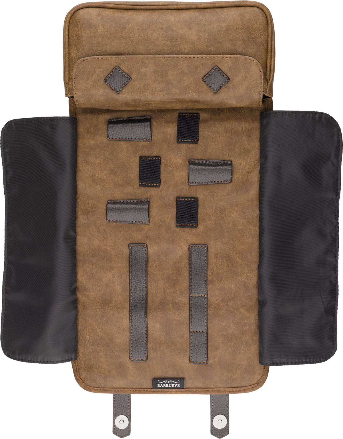  Barburys Buzz Trousse de Barbier Marron 