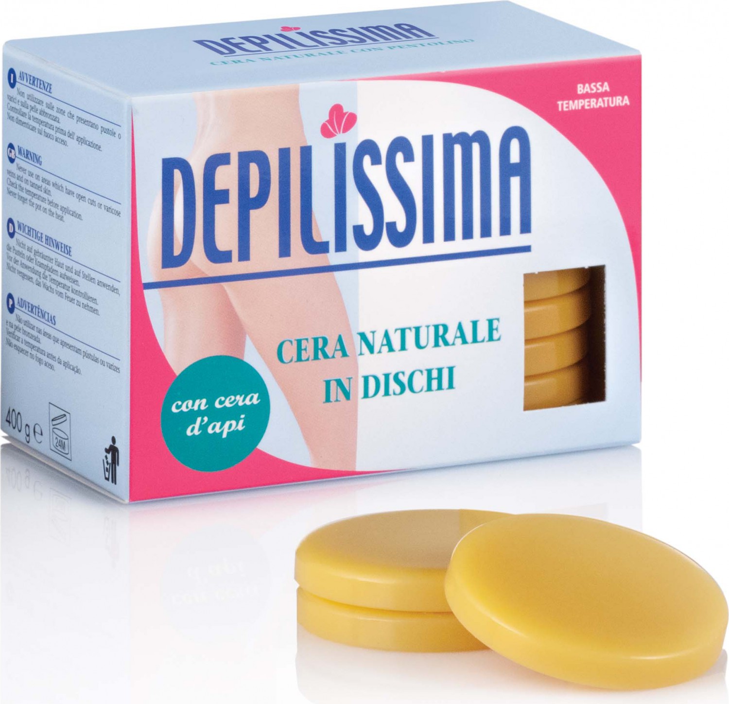  Depilissima Cire &agrave; chaud en disques 400 g 