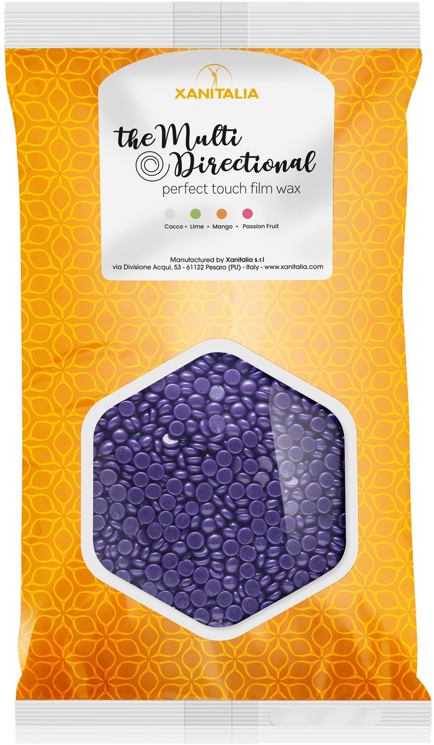  XanitaliaPro The Multi Directional Perfect Touch Film Wax Intense Violet 1000 g 