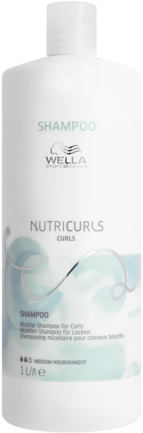  Wella Nutricurls Shampoo Curls 1000 ml 