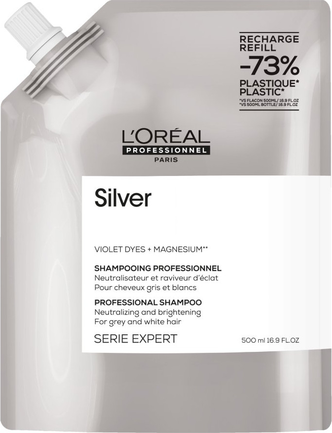  Loreal Silver Shampoo Recharge 500 ml 